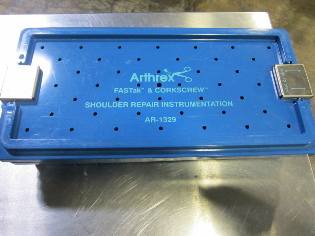 Arthrex AR1329 Fastak & Corkscrew Shoulder Repair Instrumentation (6D