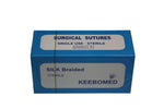 2/0 Non Absorbable Suture Silk Braided Suture 75cm box of 12