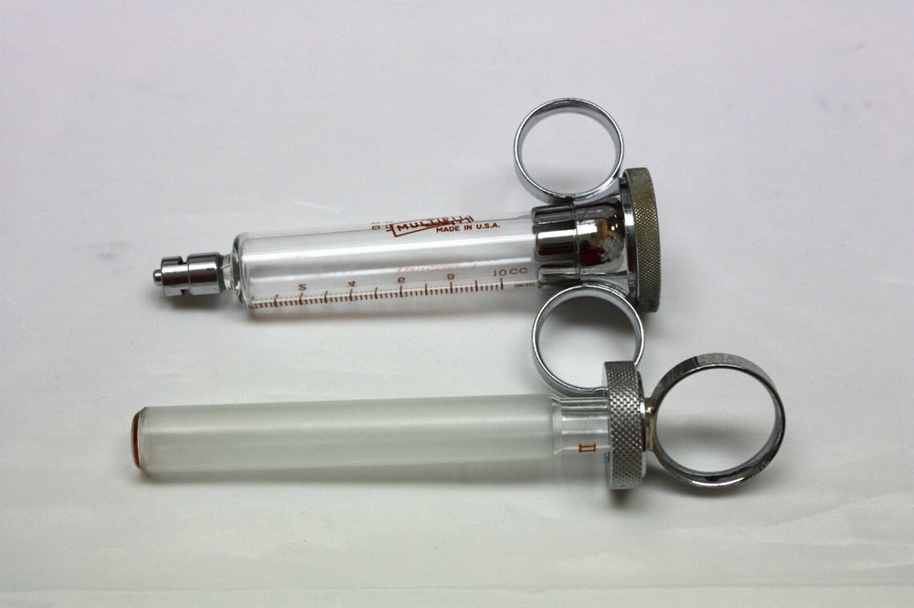 
                  
                    BD Multifit 10cc Glass Syringe with 3 Finger Ring and Luer Lock Tip(32GS)
                  
                