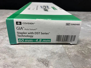 
                  
                    COVIDIEN GIA STAPLER WITH DST SERIES TECHNOLOGY GIA6048S | DESCE-09
                  
                