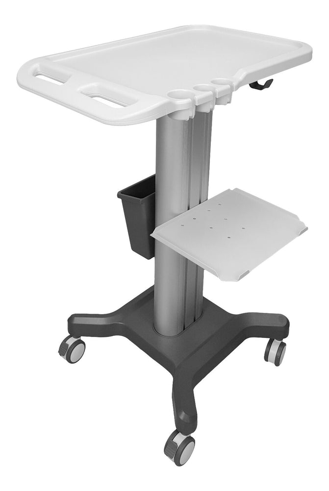 Medical Cart Trolley for Portable Ultrasound Machines, KeeboMed KM-1 32" Height