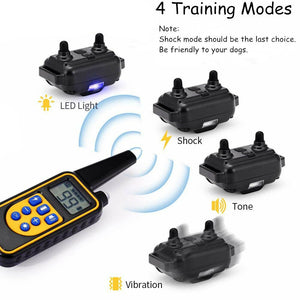 
                  
                    4 Training Modes, Small or Large Dog Sizes, 2500 Feet Dog Training Collar
                  
                