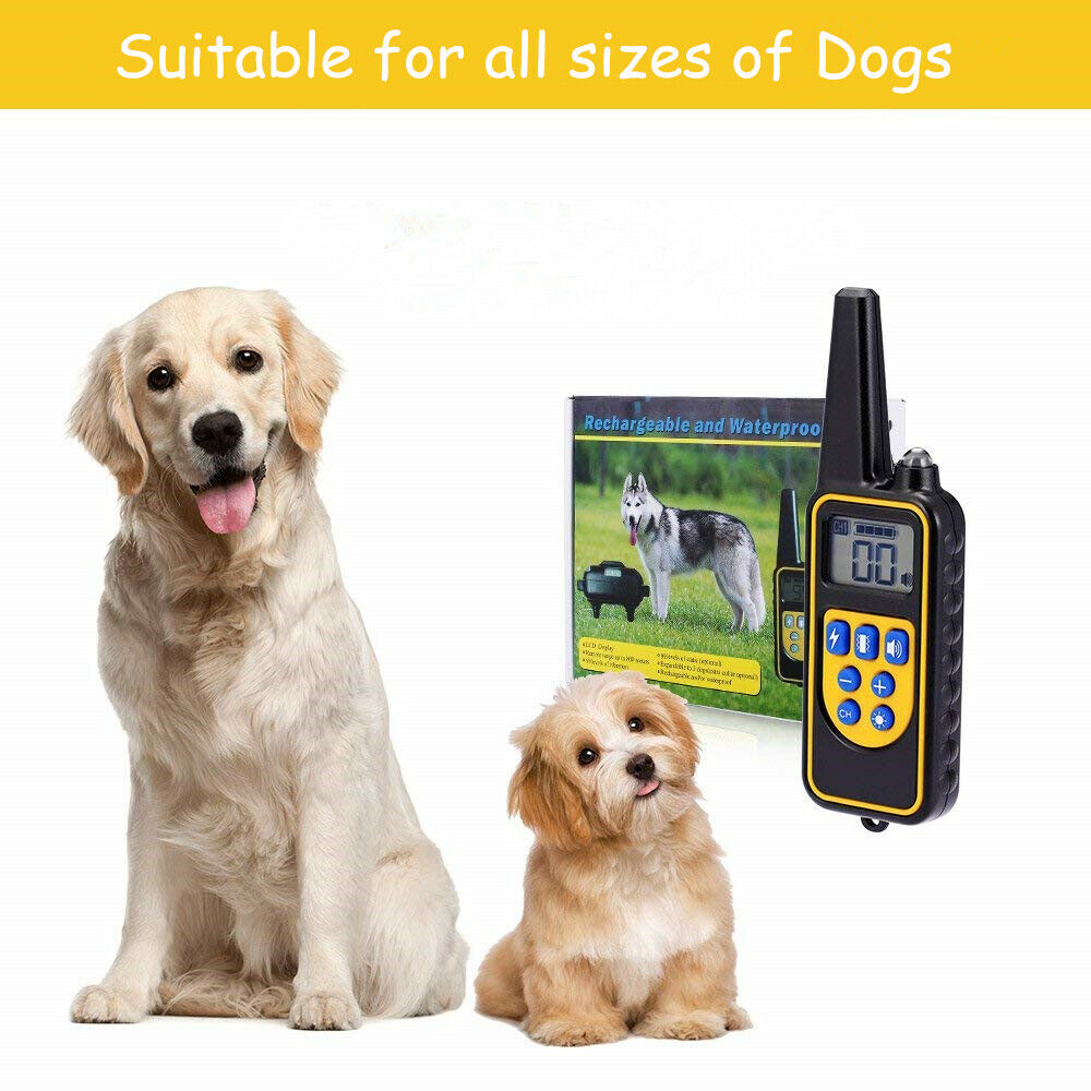 
                  
                    4 Training Modes, Small or Large Dog Sizes, 2500 Feet Dog Training Collar
                  
                