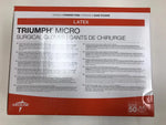 Medline MSG2385 Triumph Micro Surgical Gloves Size 8-1/2 | KeeboMed