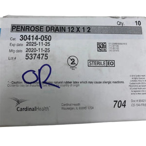 
                  
                    Cardinal Health 30414-050 Penrose Drain 12x1 2, Box of 10 | CEM-17
                  
                