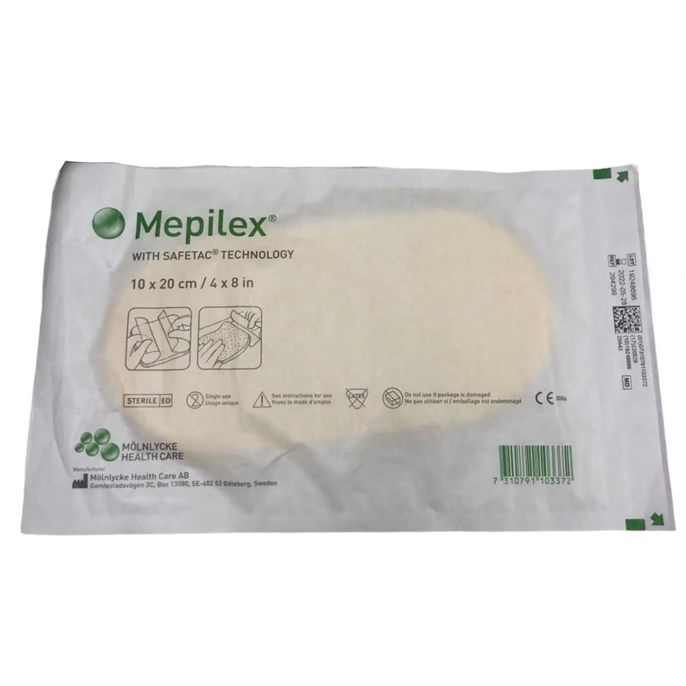
                  
                    Mepilex with Safetac Technology 4 x 8 in 294299
                  
                