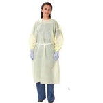 Cardinal Health AT4437-BD Convertors Isolation Gown Universal Yellow Bag of 10
