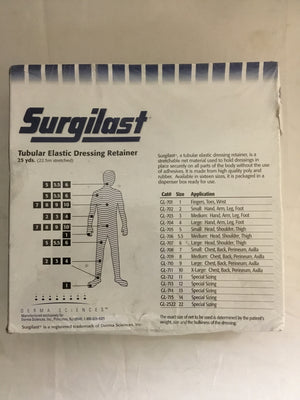 
                  
                    Surgilast Tubular Elastic Dressing Retainer
                  
                