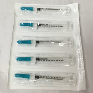 
                  
                    Covidien Magellan 1 mL Tuberculin Safety Syringe | KeeboMed Medical Syringes
                  
                