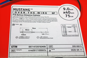 
                  
                    Mustang Over-the-Wire PTA Balloon Dilatation Catheter 9.0mm
                  
                