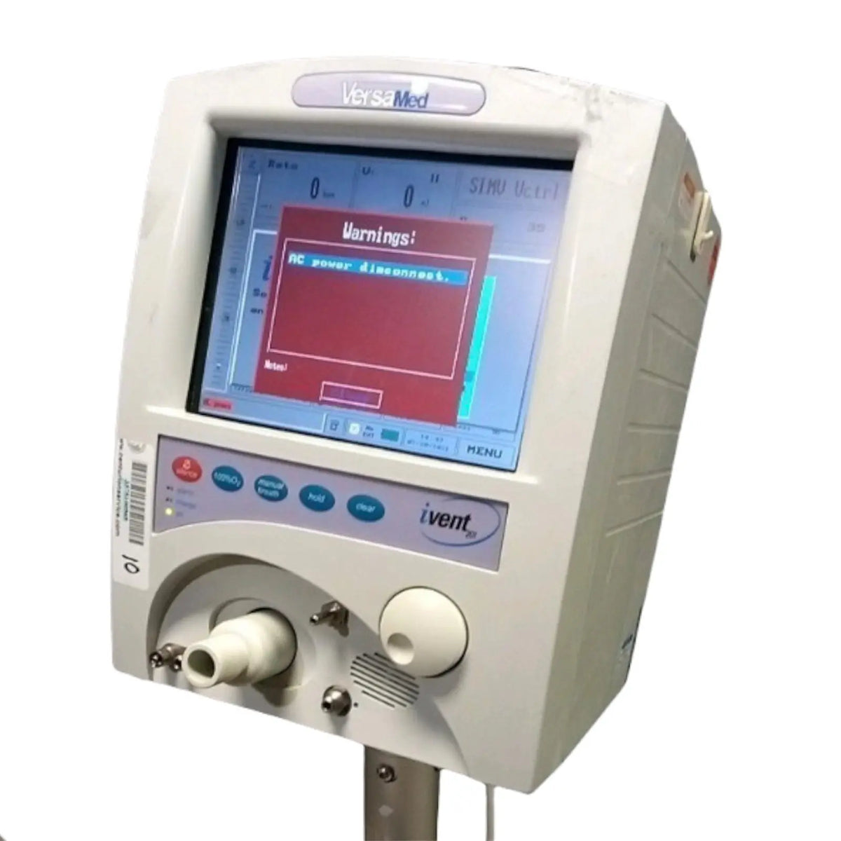 VersaMed iVent 201 Ventilator & Stand-KeeboMed Used Medical Equipment