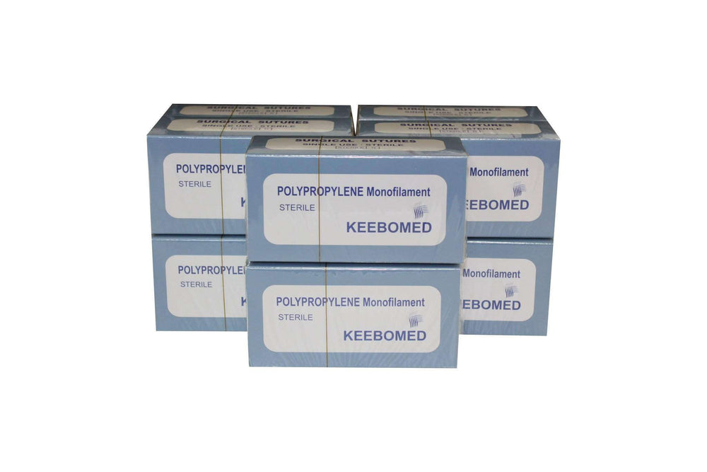 Lot of 10 Boxes - Sutures Polypropylene Monofilament | KeeboMed