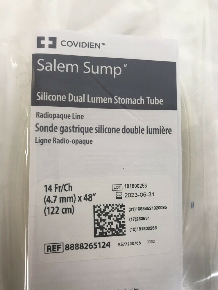 
                  
                    Covidien Salem Sump Dual Lumen Stomach Tube
                  
                