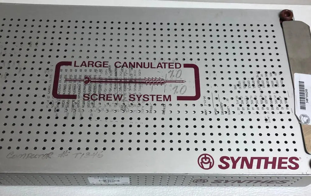 
                  
                    Synthes Large Cannulated Screw System, Case Only 
                  
                