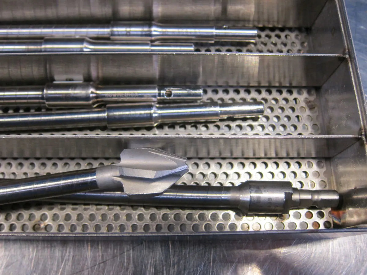 Zimmer Various Flexible Reamers Surgical Instrument Set w/ Case KeeboMed