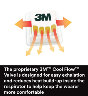 
                  
                    3M Particulate Respirator 8210V with Cool Flow Valve, Smoke, Grinding, Sanding,
                  
                
