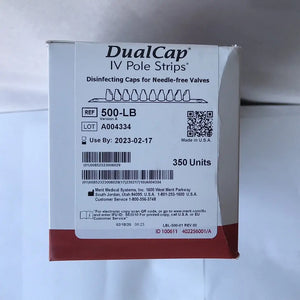 
                  
                    Merit Medical DualCap IV Pole Strips REF 500-LB | KeeboMed
                  
                