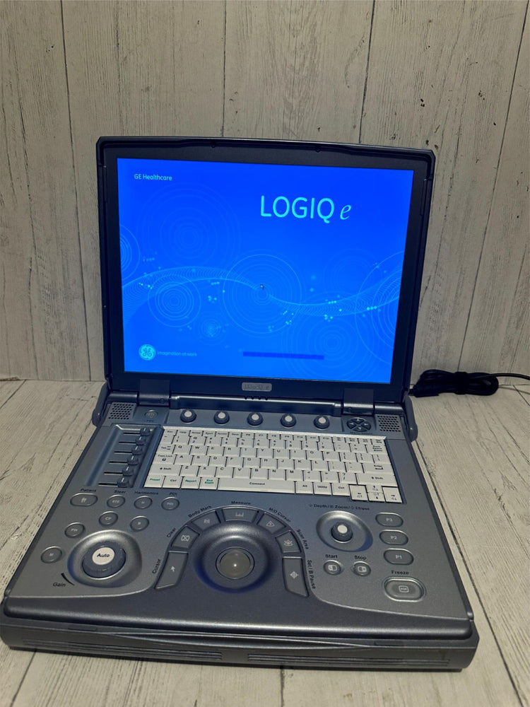 GE LOGIQ E  Ultrasound DOM 2012 with two probe 4c-Rs and 3S-rs