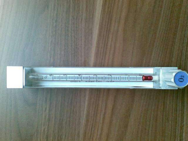 O2 single tube flow meter For Anesthesia Machines