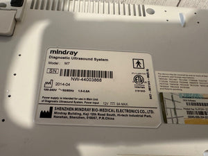 
                  
                    Mindray M7 2014 Advanced Cardiac Portable Ultrasound Machine
                  
                