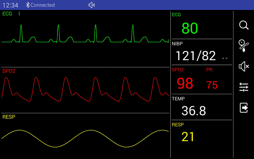 
                  
                    Handheld Bluetooth or USB Veterinary Patient Monitor Sub-System
                  
                
