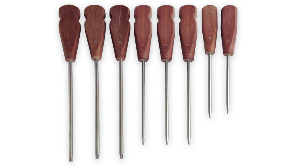Set of 8 Sizes Hex Head Screwdrivers