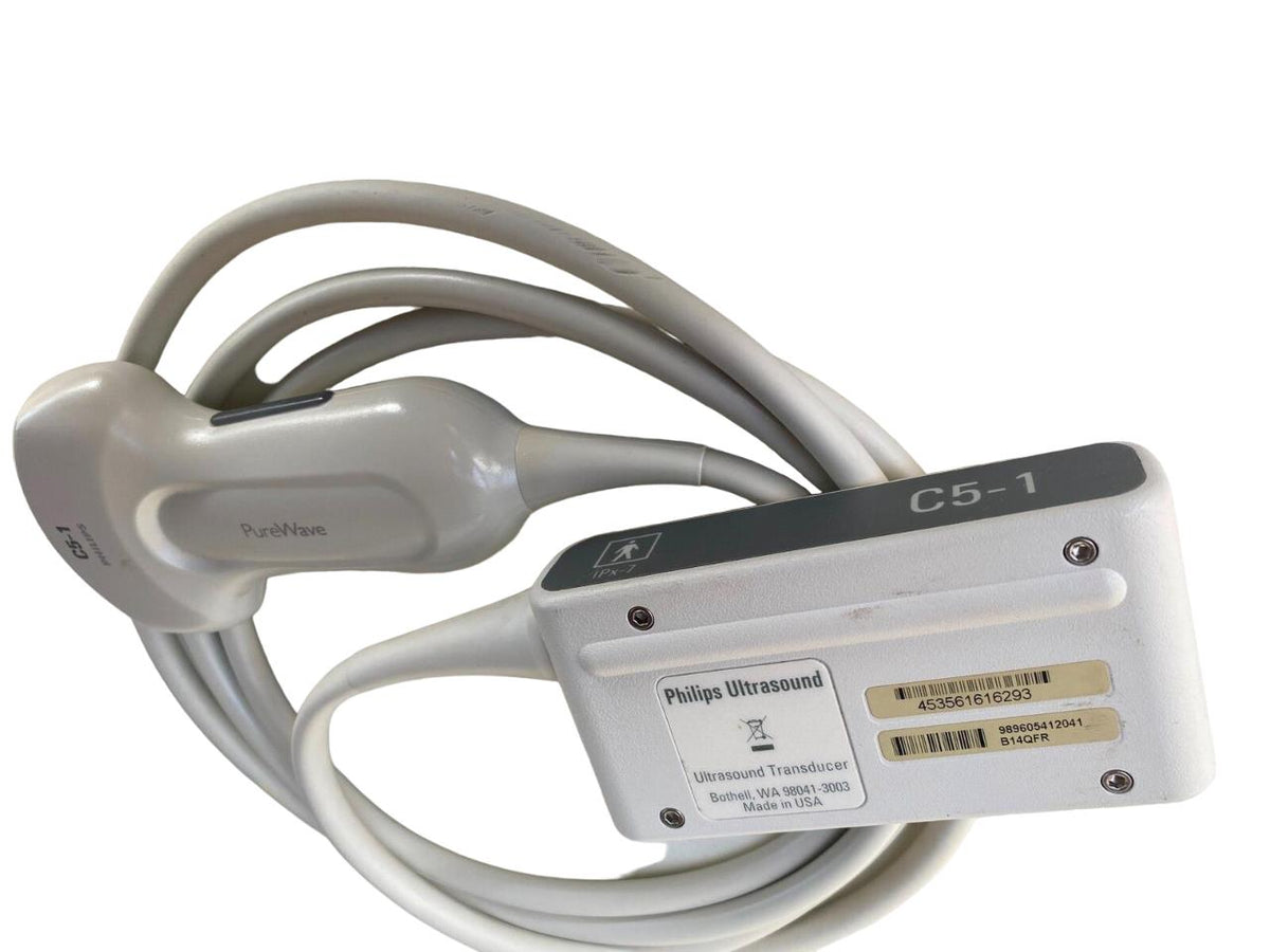 Philips C5-1 Convex Abdominal Probe Transducer Pure wave for CX50/Epiq ...