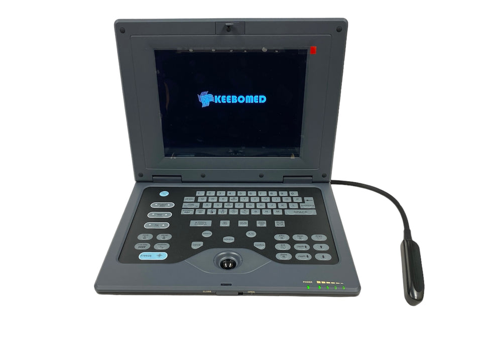 Refurbished ECO-5000V Vet Laptop Bovine Equine Ultrasound & Rectal Probe & Arm