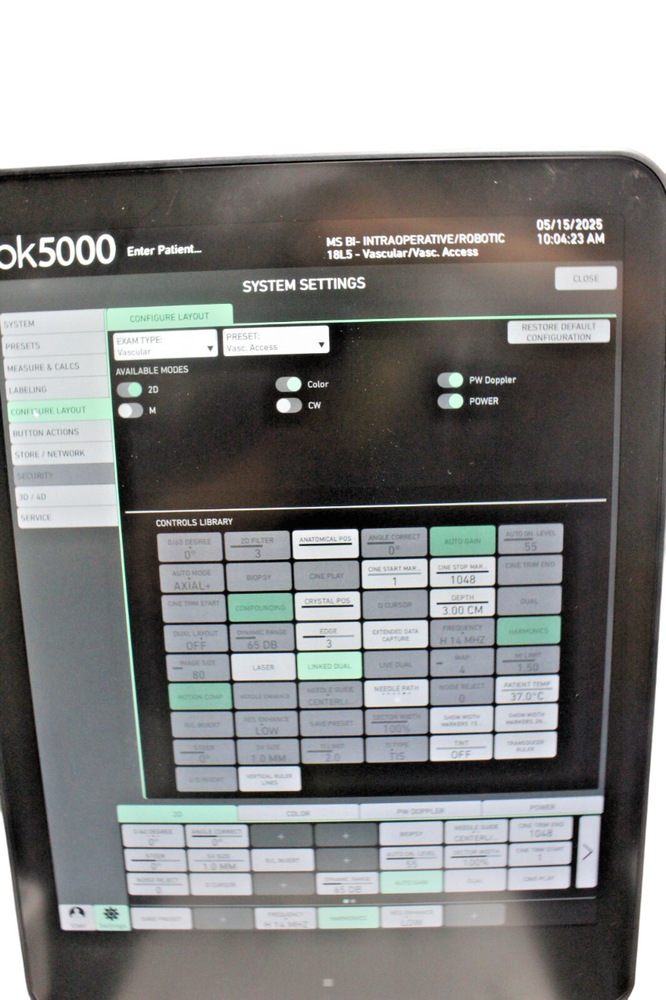 
                  
                    BK B&K Medical BK-5000 Ultrasound With 9C2 Probe - 2022
                  
                