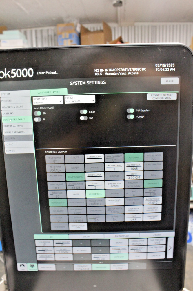 
                  
                    BK B&K Medical BK-5000 Ultrasound With 9C2 Probe - 2022
                  
                