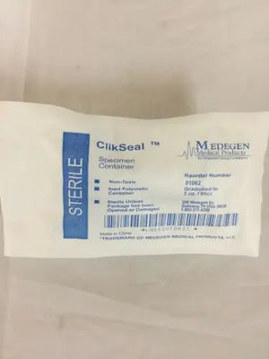 
                  
                    Medegen Medical Products 01062 ClikSeal 3oz Specimen Container 92 Count (245KMD)
                  
                