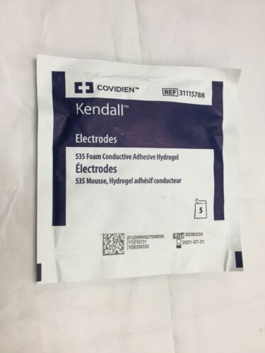 
                  
                    Covidien Kendall Electrodes #31115788 --Lot of 50 (102KMD)
                  
                