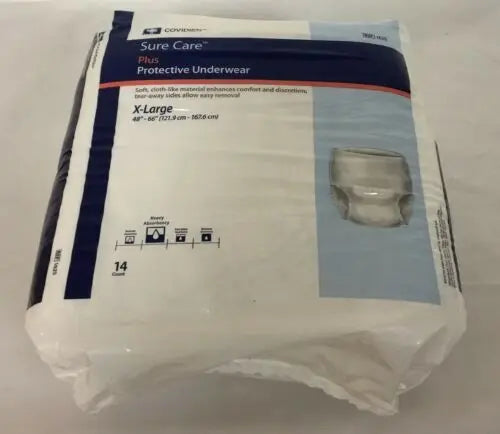 
                  
                    COVIDIEN SureCare Plus Protective Underwear X-Large (264KMD)
                  
                