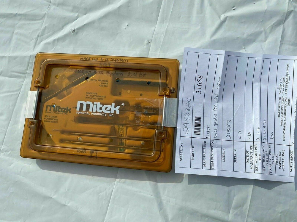 
                  
                    Mitek Products Anchor System Drill Guide
                  
                