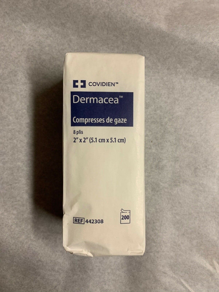 Covidien 442308 Dermacea Gauze Sponges 8 Ply 2