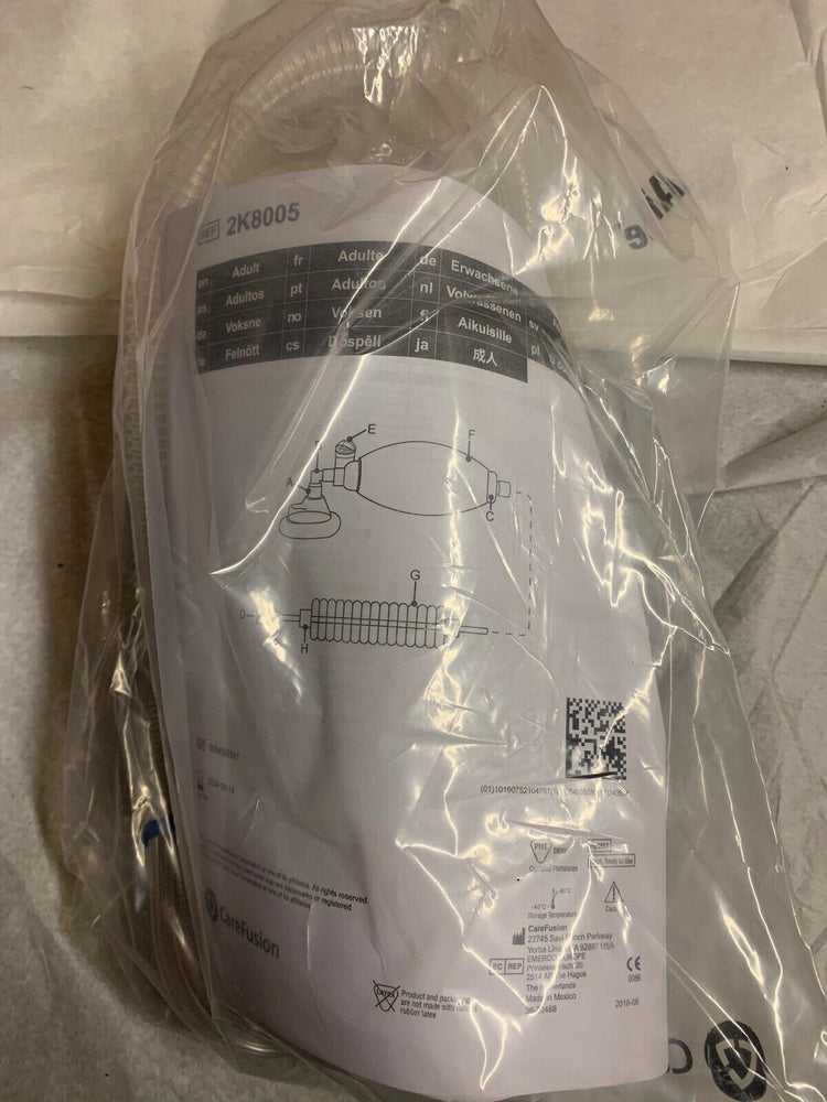 
                  
                    CareFusion 2K8005 AirLife Adult Manual Resuscitator 1 Box of 6 (N41)
                  
                