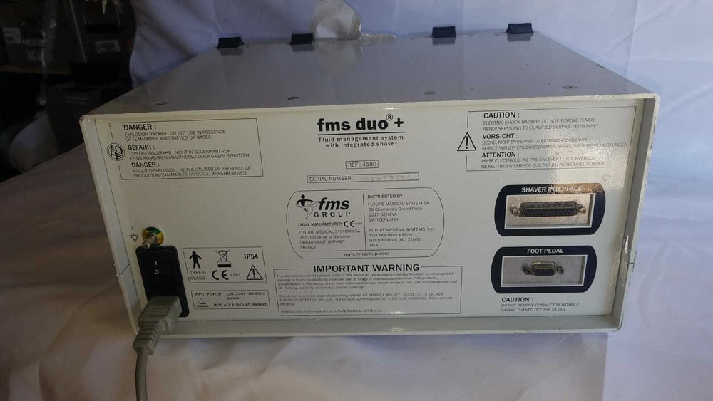 
                  
                    fms duo + Fluid Management System w/ Integrated Shaver Model 4580 (NY162U)
                  
                