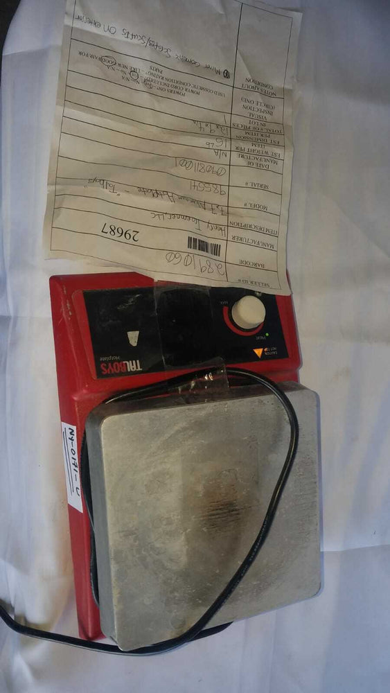 
                  
                    Talboys 7x7 Aluminum Hot Plate 985541 (NY171U)
                  
                