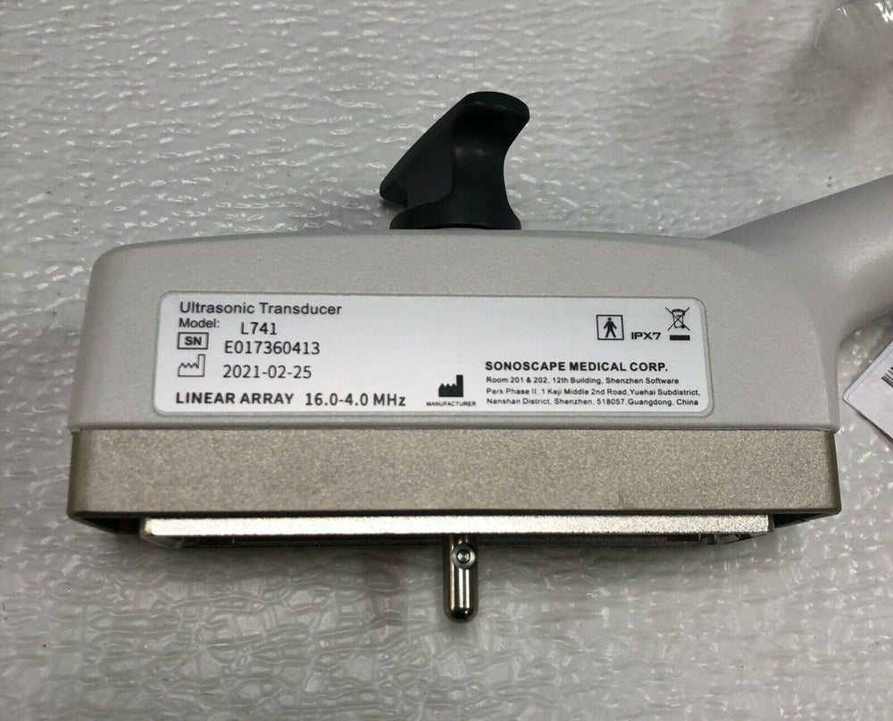 
                  
                    SonoScape Transducer L741 Linear Array Probe for E Series Ultrasounds
                  
                