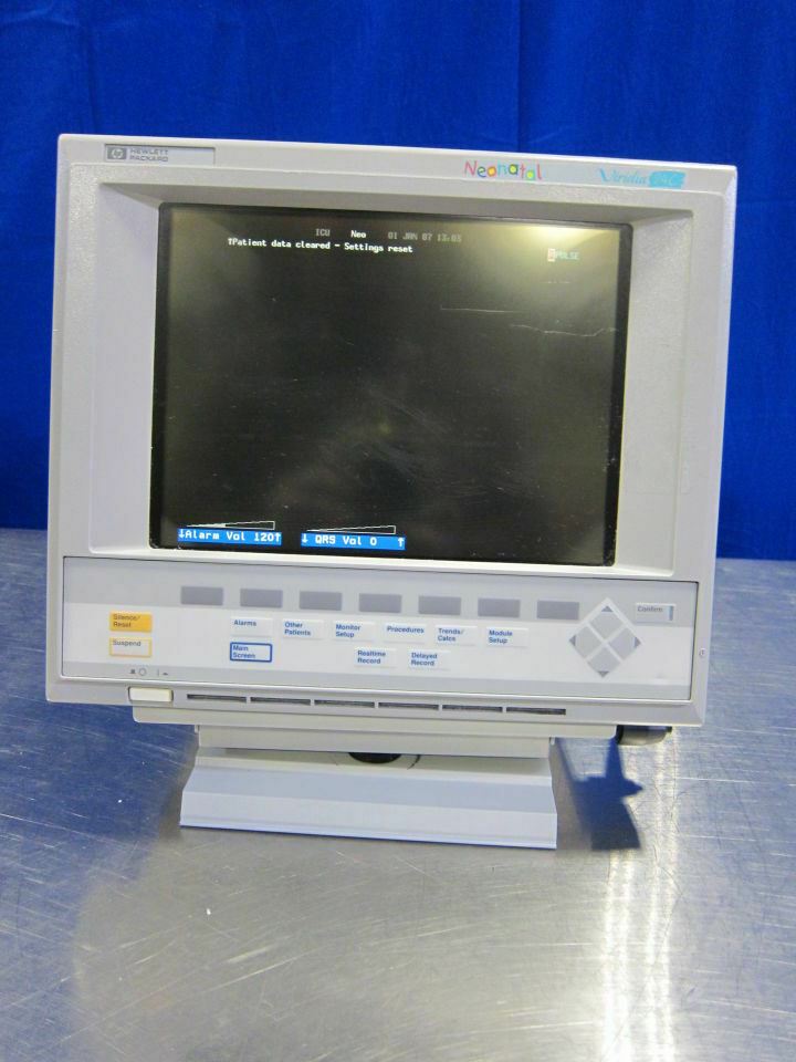 Hewlett Packard M1204A Neonatal Viridia 24c Patient Monitor (DMS8)