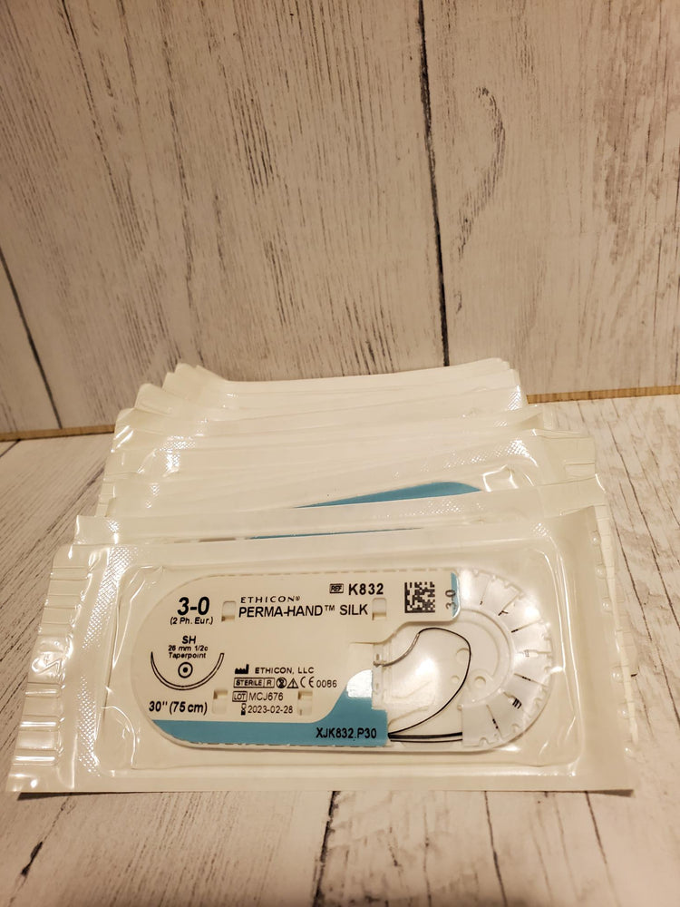 Copy of Prolene Ethicon 3-0 K832H Individual Suture Packs