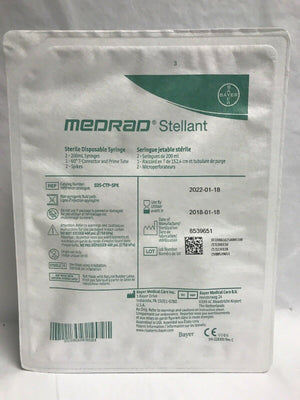 
                  
                    Bayer Medrad® Stellant® Disposable Sterile Disposable Syringes (8KMD)
                  
                