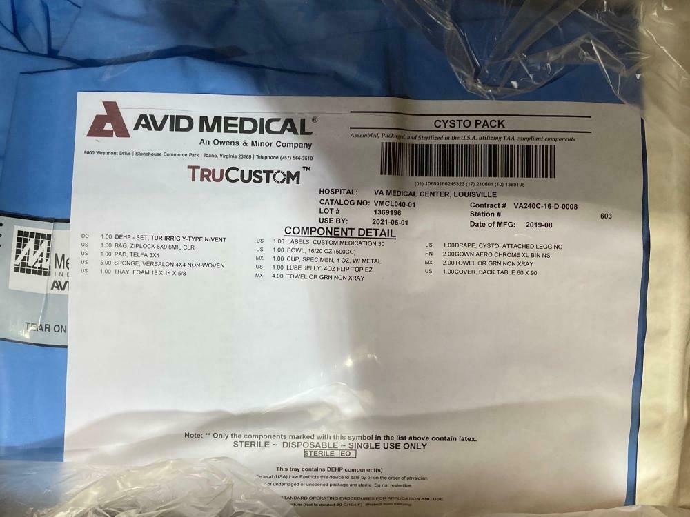 AVID MEDICAL, CYSTO PACK VMCL040-01_0003