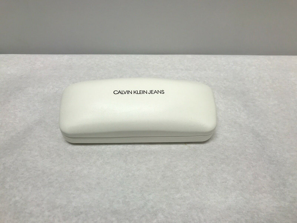 Calvin Klein Optical Logo Engraved Eye Glasses Hard Case  | KMOPT-03