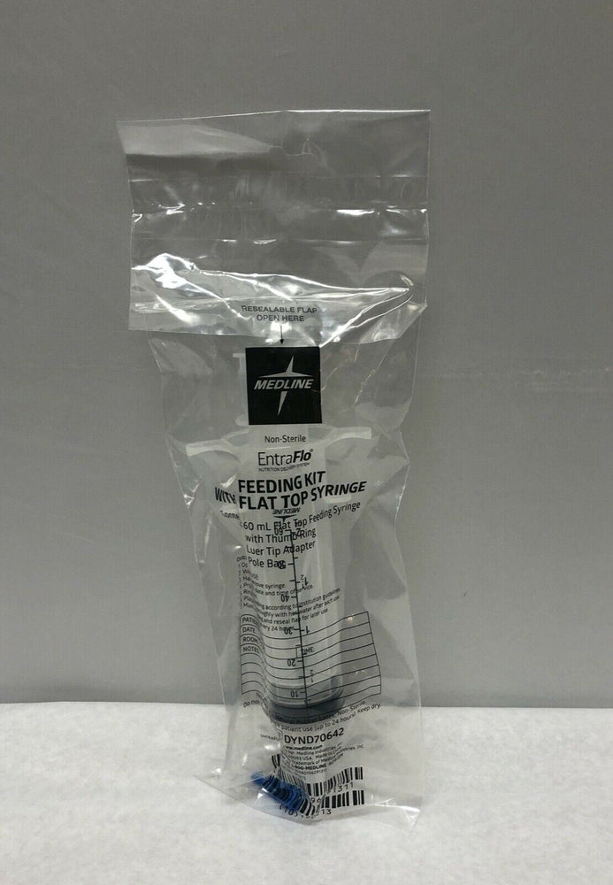 
                  
                    Medline DYND70642 Feeding Kit with Flat Top 60mL Syringe | CEDESP-115
                  
                
