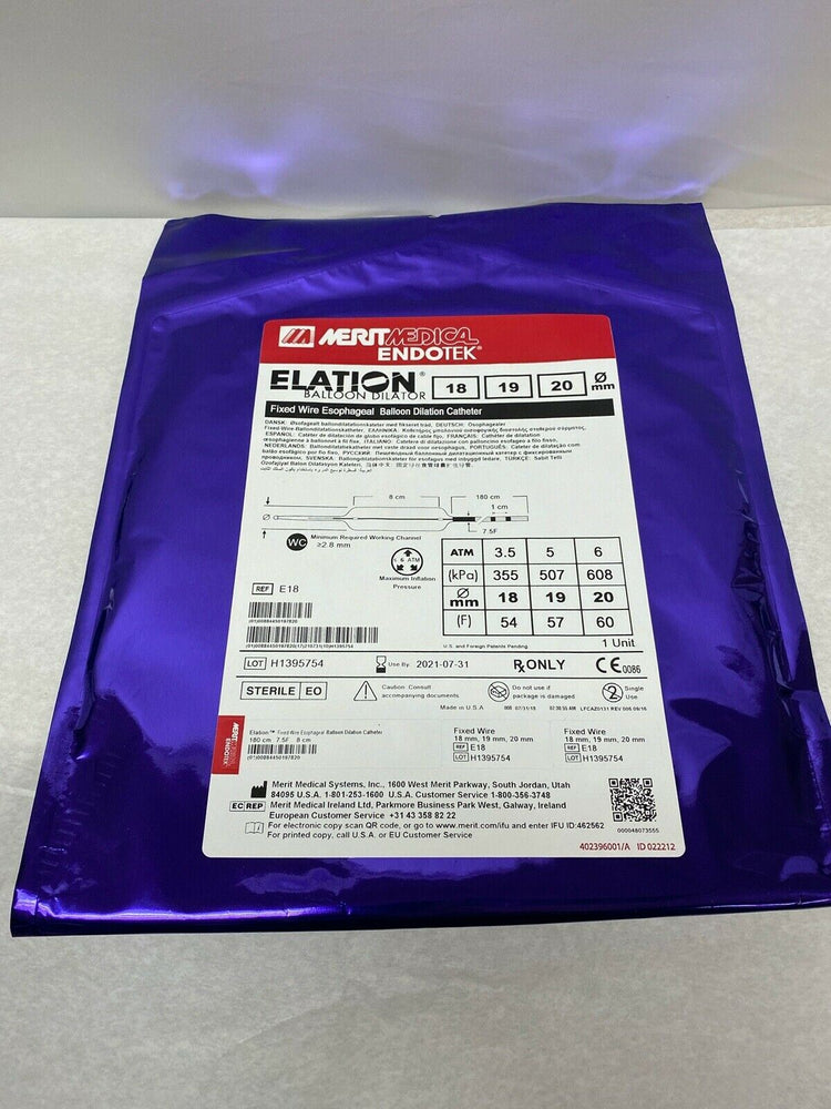 
                  
                    Merit Medical Endotek Elation Balloon Dilator E18 | CEDESP-124
                  
                