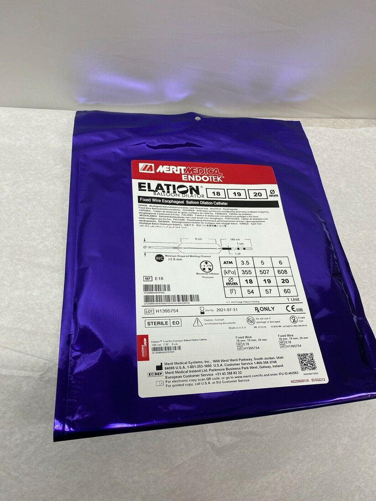 
                  
                    Merit Medical Endotek Elation Balloon Dilator E18 | CEDESP-124
                  
                