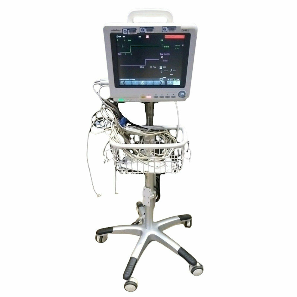 Mindray DPM 6 Patient Monitor on Portable Trolley (w/o Modules)