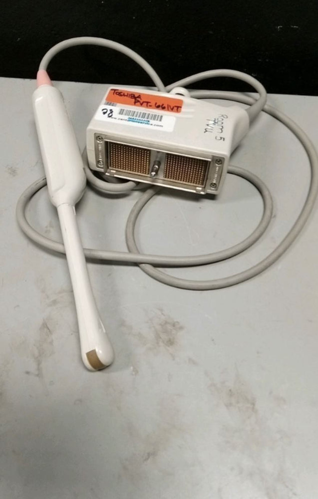 Genuine  TOSHIBA PVT-661VT  Ultrasound probe transducer warranty 6 months