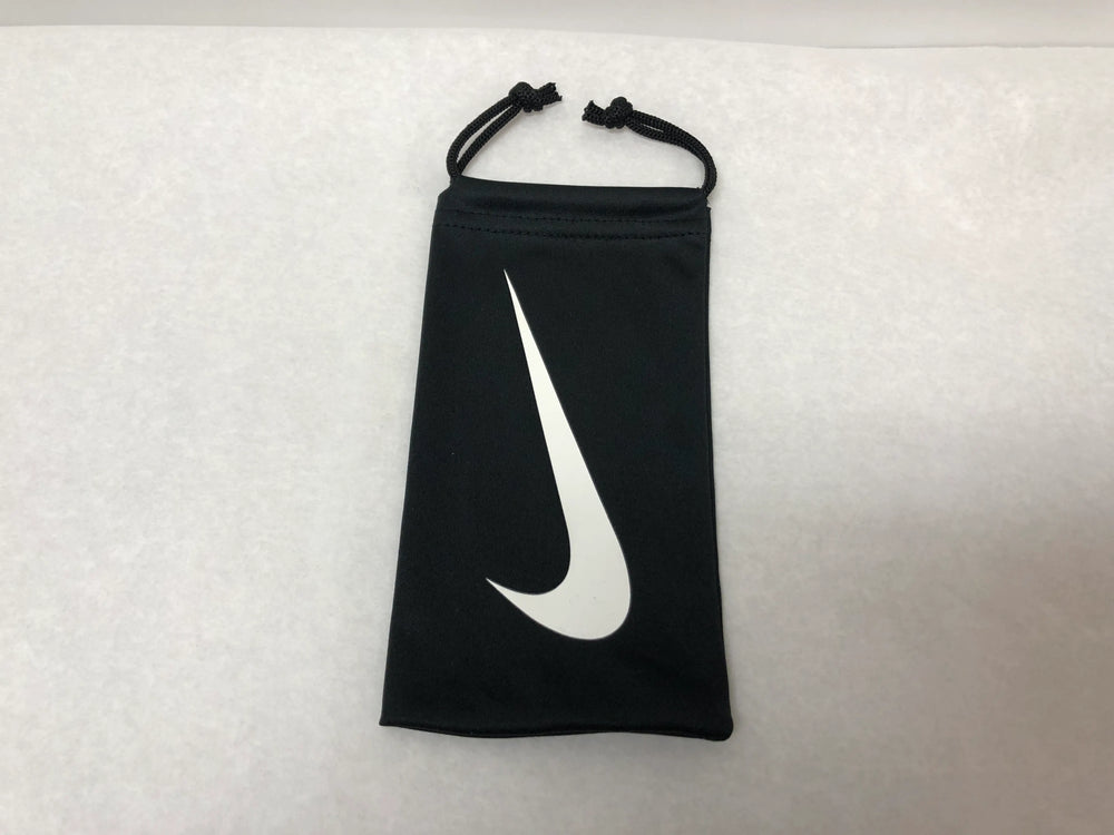 Nike White Logo Black Bag Optical Eyeglass Case and Storage | KMOPT-104